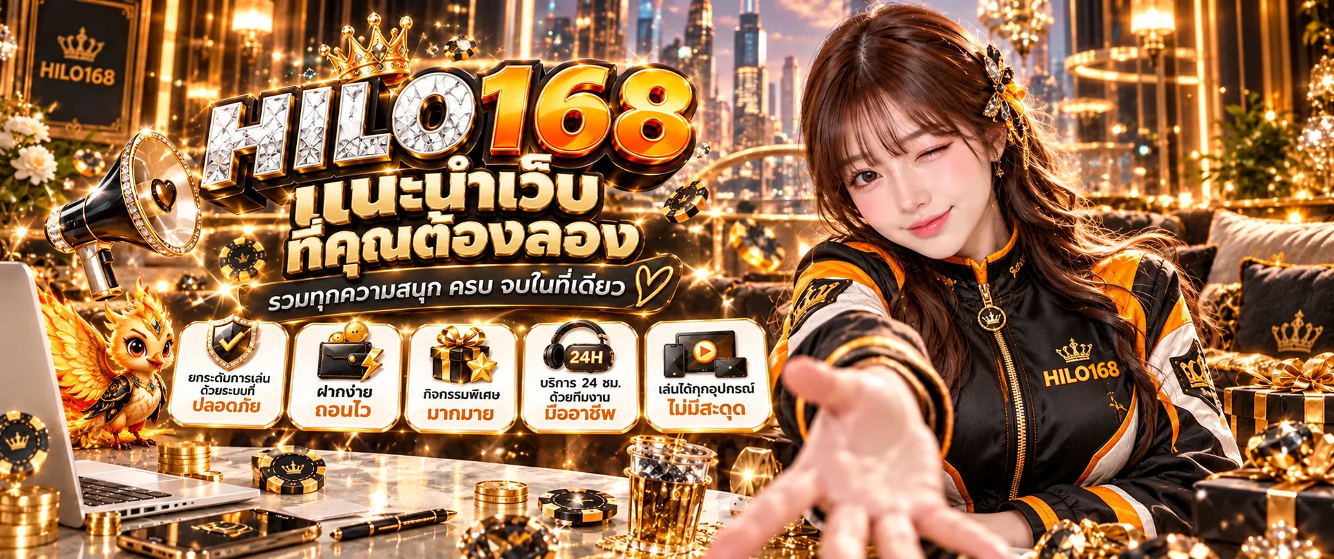 HILO168 แนะนำเกมคาสิโน สล็อต และกีฬา